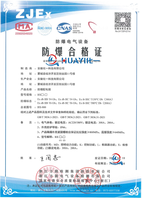 防爆配電箱ExdbIIbT6.CT6